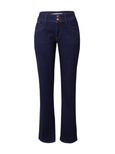 Расклешенные джинсы PULZ Jeans SUE, темно-синий