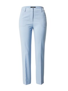 Обычные плиссированные брюки Weekend Max Mara CANON, светло-синий