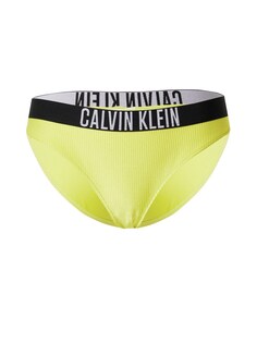 Плавки бикини Calvin Klein Swimwear, желтый