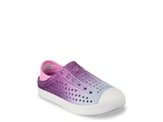 Слипоны детские Skechers Foamies Guzman Steps, розовый / фиолетовый / синий