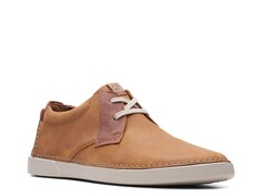 Низкие кроссовки Gereld - мужские Clarks, светло-коричневый