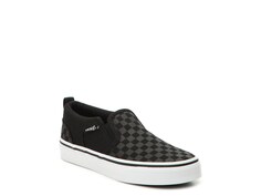 Кроссовки детские Vans Asher Checker, черный