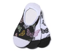 Комплект из 3 пар носков Vans Butterfly, черный/белый/мультиколор