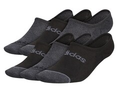 Носки мужские Adidas Superlite Linear 3 Super No Show, 6 пар, черный / серый