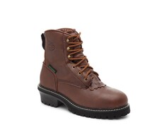 Ботинки Georgia Boot Logger водонепроницаемые, темно-коричневый