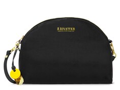 Кожаная сумка через плечо Hopper R.Riveter, черный