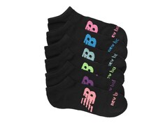 Легкие женские носки для выступлений New Balance Essentials — 6 шт., черный