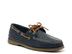 Туфли-лодочки Sperry Leeward с кожаной отделкой, темно-синий