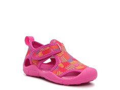 Кроссовки для воды Crown Vintage Lil Splash, детские, цвет Hot Pink/Multicolor Abstract Stripes