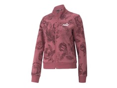 Женская куртка Essentials Frozen Flower Puma, фиолетовый цветочный принт