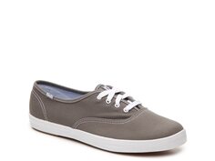 Кроссовки Keds Champion Canvas, серый/желтый/белый