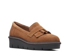 Лоферы Clarks Airabell Slip, коньячный