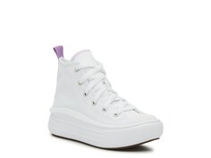 Кеды Converse Chuck Taylor All Star Move высокие на платформе, белый