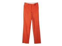 Классические женские брюки Salvatore Ferragamo, оранжевый