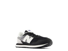 Слипоны детские New Balance 237, черный / серый