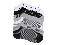 Комплект из 6 пар носков Mix No. 6 Tropical, черный/белый