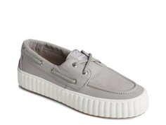 Лодочные туфли на платформе Pier Wave Sperry, серый