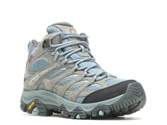 Ботинки Merrell женские походные замшевые, светло-голубой-серый