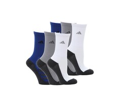 Носки Adidas Angle Stripe 6 шт, белый/синий/серый