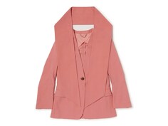 Пиджак Salvatore Ferragamo классический, розовый