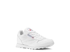 Кроссовки Reebok Classic Leather Kids, белый/красный