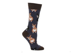 Носки мужские Socksmith Corgi Butt, темно-синий