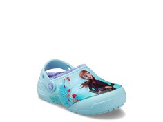 Тапочки-сабо детские Crocs Fun Lab Disney Frozen 2, синий