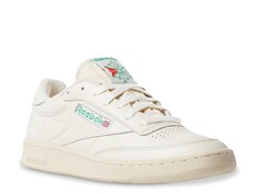 Кроссовки Reebok Club C 85 Vintage, белый/зеленый