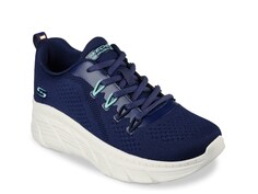 Кроссовки Skechers BOBS Sport B Flex высокие, темно-синий