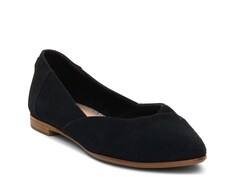 Слипоны Toms Jutti Neat на плоской подошве, черный