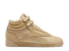 Кроссовки Reebok Freestyle Hi высокие, бежевый