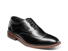 Туфли-оксфорды Stacy Adams Wingtip, черный