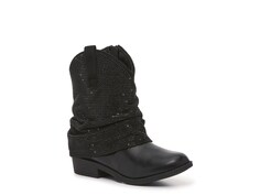 Ботинки детские Steve Madden Lassy Western, черный