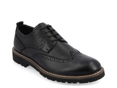 Туфли-оксфорды Vance Co. Campbell Wingtip, черный