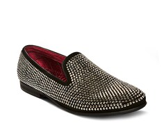 Лоферы Steve Madden Caviarr, черный/серебристый металлик