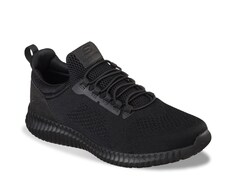 Кроссовки Skechers на шнуровке повседневные с резиновой подошвой, черный