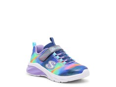 Кроссовки Coastline - Детские Skechers, цвет Light Purple/Navy/Rainbow Ombre