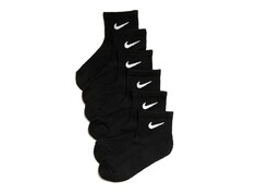 Носки Nike с мягкой подкладкой 6 шт, черный