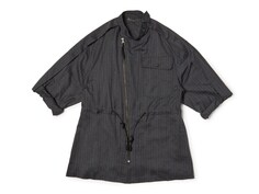 Куртка Salvatore Ferragamo на молнии, темно-серый