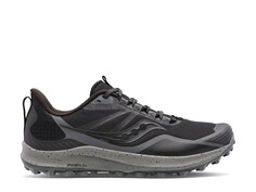 Кроссовки для трейлраннинга Peregrine 12, женские Saucony, черный
