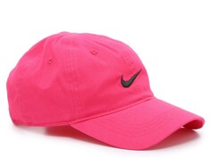 Бейсбольная кепка Nan Swoosh — детская Nike, ярко-розовый/белый