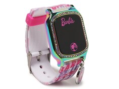 Часы Accutime Watch Barbie Charm с сенсорным экраном, розовый/фиолетовый