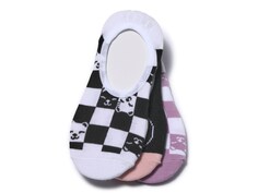 Комплект из 3 пар носков Vans Kitten, черный/белый/розовый