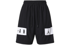 Мужские повседневные баскетбольные шорты для бега Air Jordan черного цвета, черный