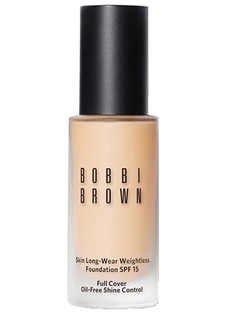 Основа под макияж Bobbi Brown Base de maquillaje Skin SPF15 Long-Wear Weightless, алебастр, 30 мл