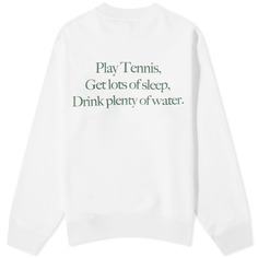 Свитшот Sporty &amp; Rich x Lacoste Play Tennis Crew