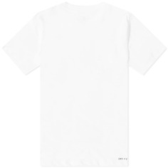 Маленькая футболка с логотипом Air Jordan Jumpman на груди, белый/черный
