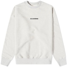 Свитшот с логотипом Jil Sander Plus