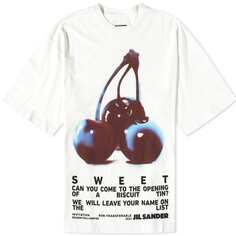 Футболка Jil Sander Cherry