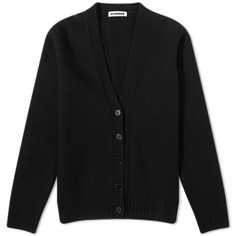 Кардиган оверсайз Jil Sander, черный